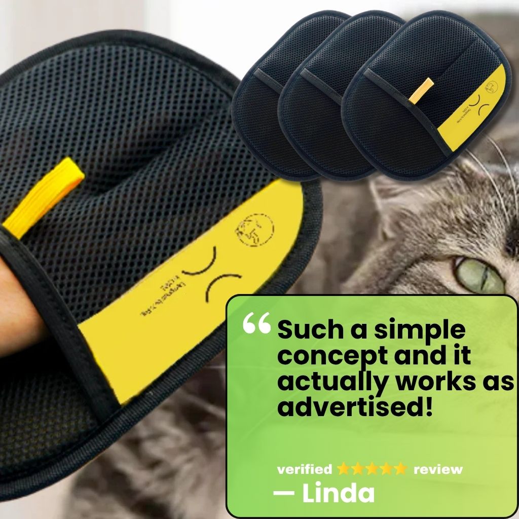🐾 FurFree™ 3-Pack Cleaning Gloves