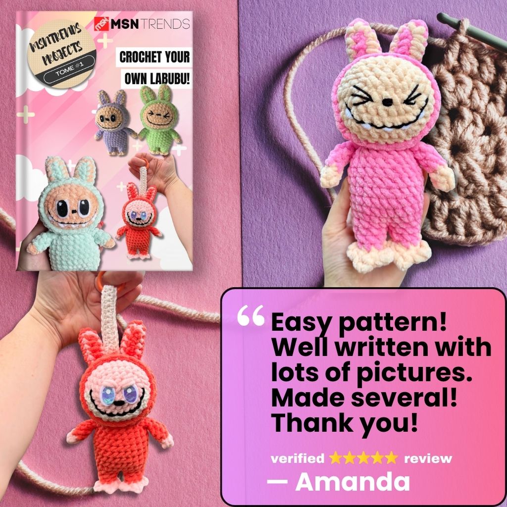 Labubu Crochet Pattern