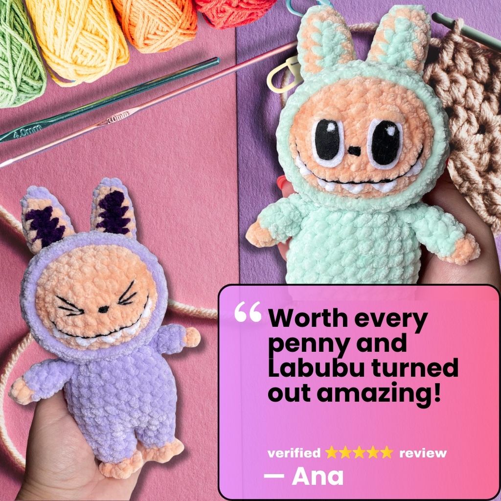 Labubu Crochet Pattern